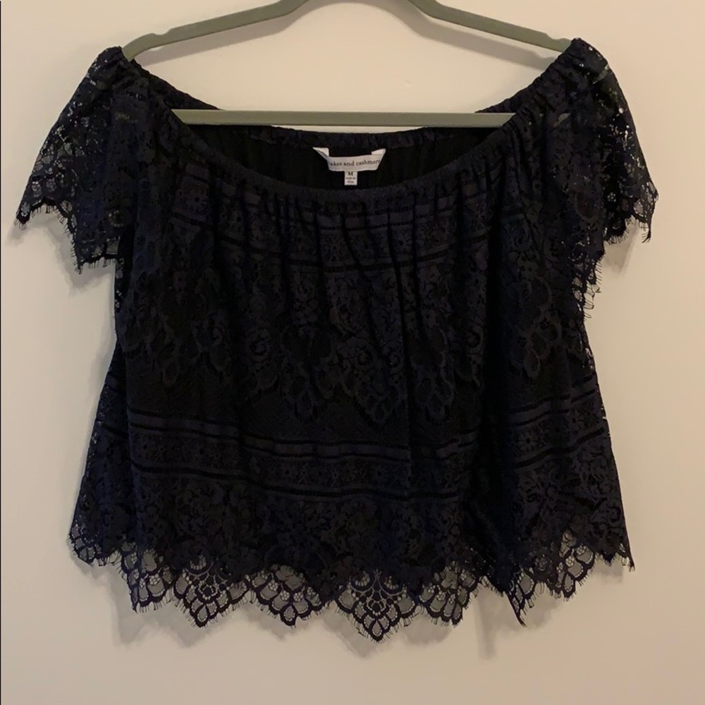 Cupcakes and Cashmere Lace Top